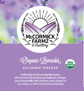 Lavender Balsamic Vinegar (USDA Organic)