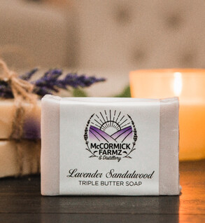 3x Butter Soap Lavender Sandalwood