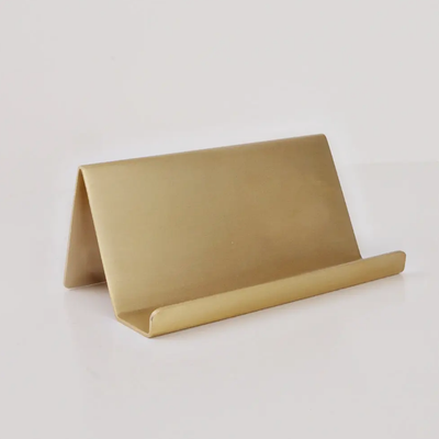 Brass Card Holder
