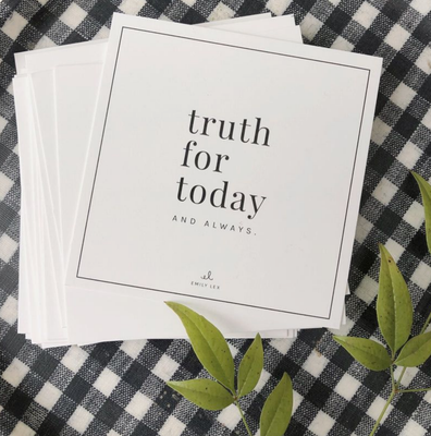 Truth for Today Cards