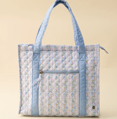 Quilted Tote Petal Parade