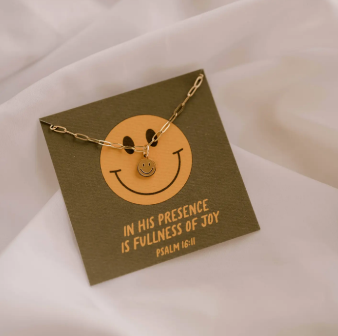 Fullness of Joy Charm Necklace I Christian Jewelry