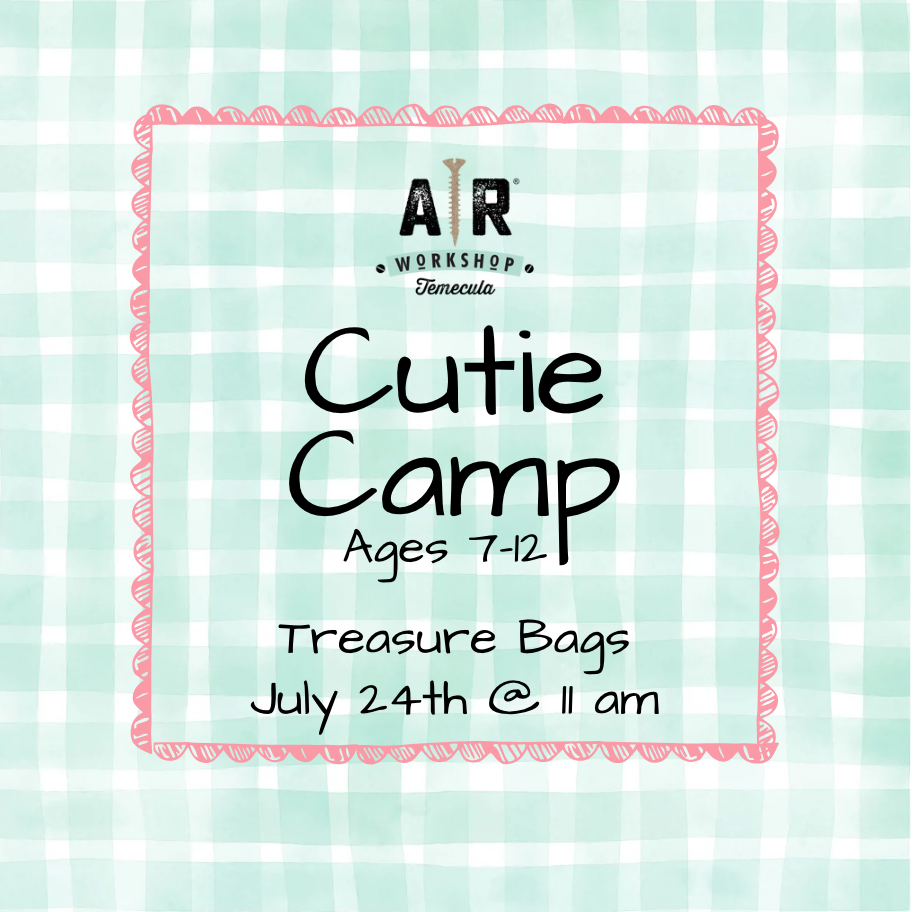Cutie Camp- Treasure Bags