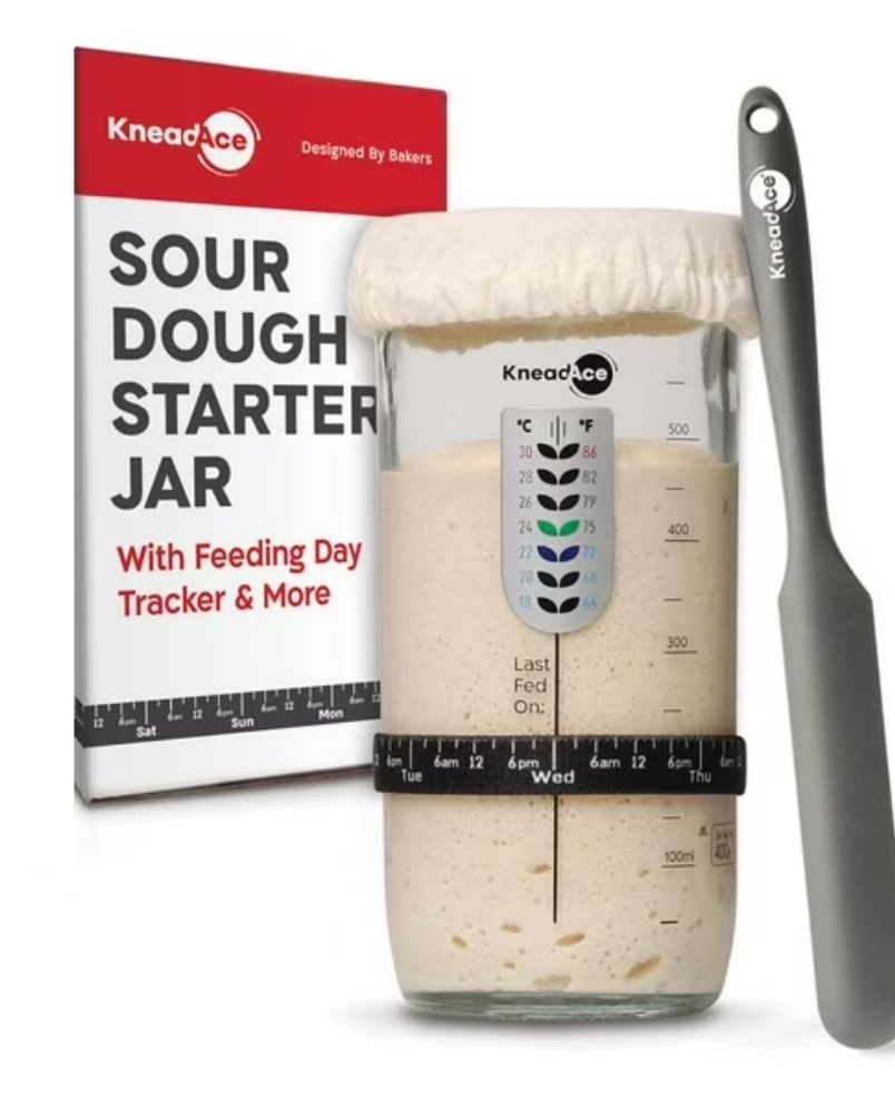 KneadAce® 24oz Sourdough Starter Jar - Single Pack