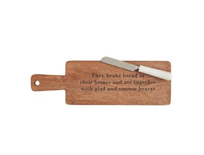 Broke Bread Board