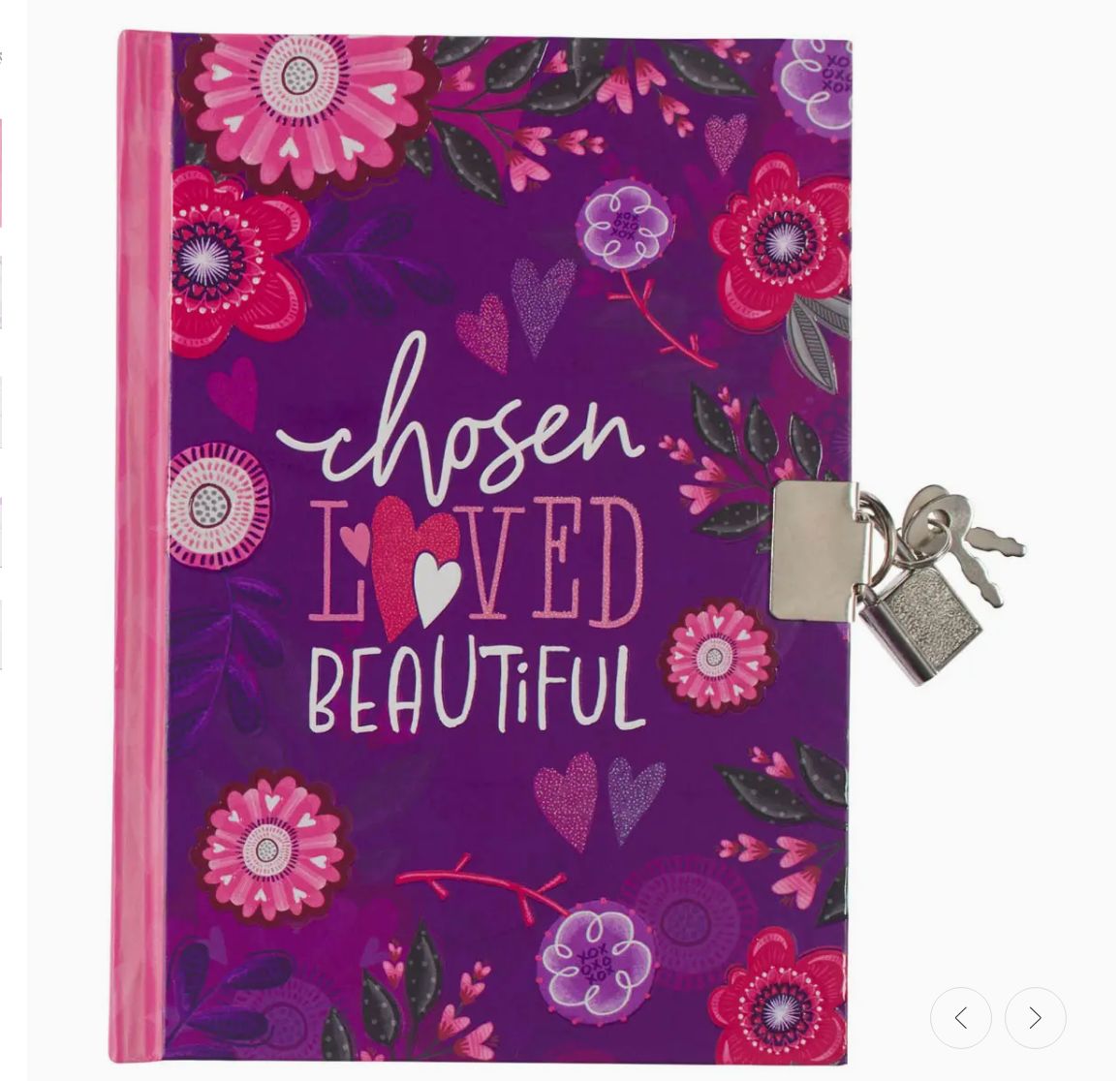 Chosen Loved Beautiful Diary