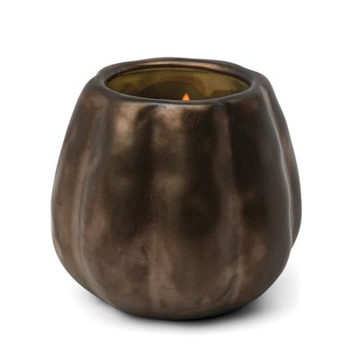 Bronze Pumpkin Candle