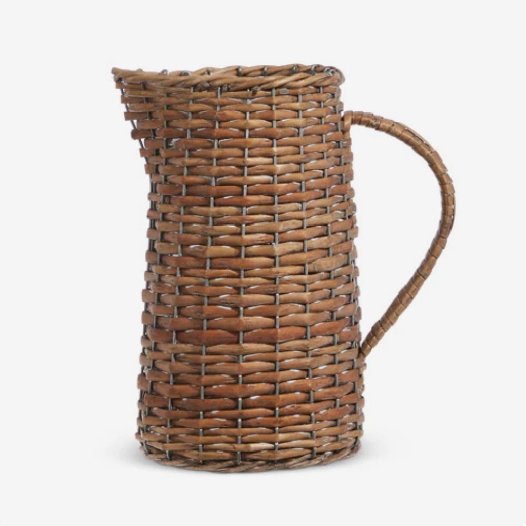 Wicker Pitcher