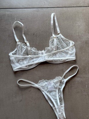 Conjunto Cuarzo Blanco Talle L