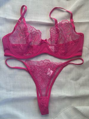 Conjunto Cuarzo Rosa Talle L