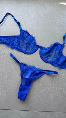 Conjunto Gaia Azul Talle M