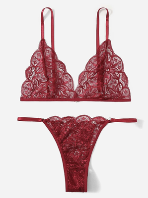 Conjunto Flora Talle L Bordo