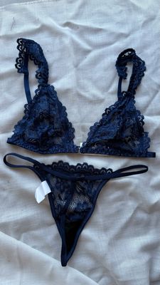 Conjunto Calypso Talle S Azul