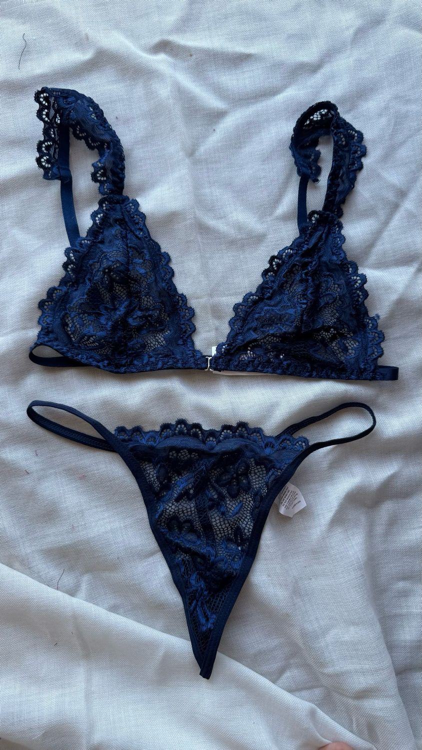Conjunto Calypso Talle M Azul