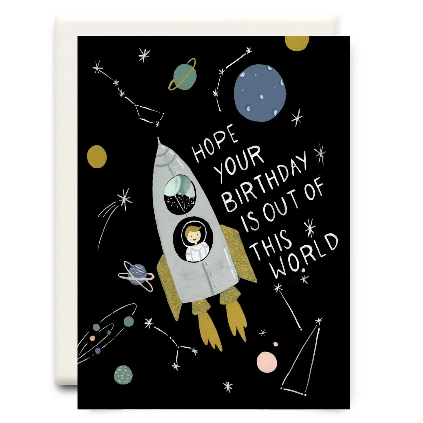 Out Of This World - Birthday Card