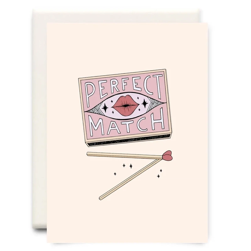 Perfect Match | Love Greeting Card