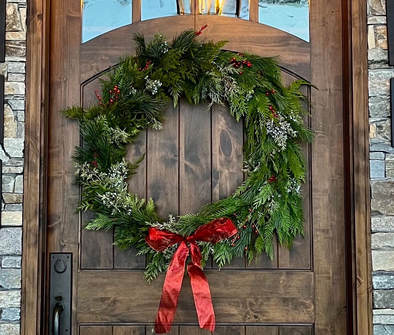 Fresh Holiday Wreath