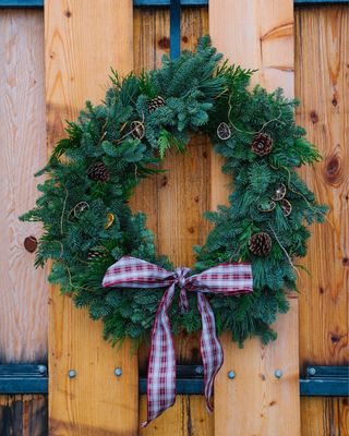 Fresh Holiday Wreath