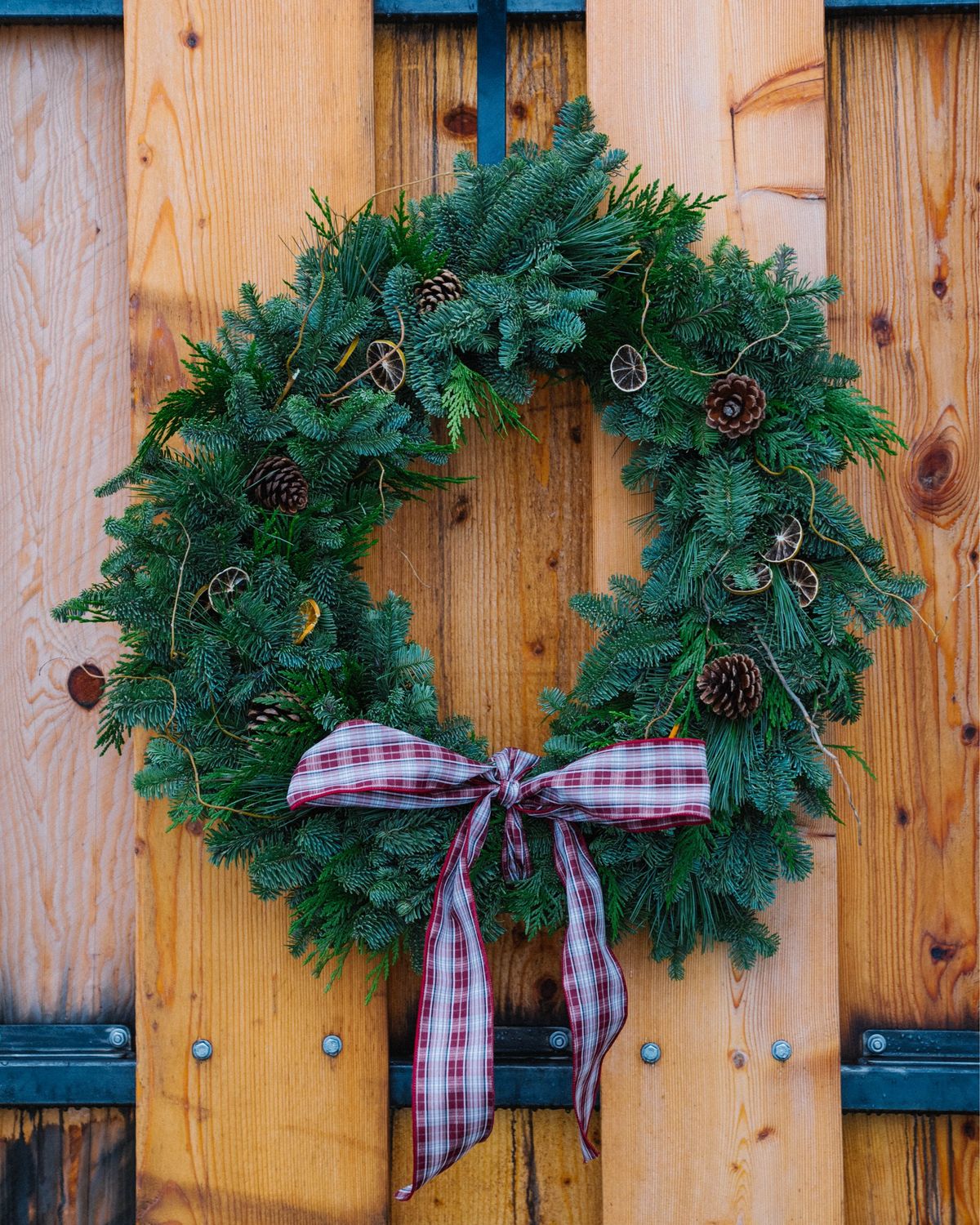 Fresh Holiday Wreath