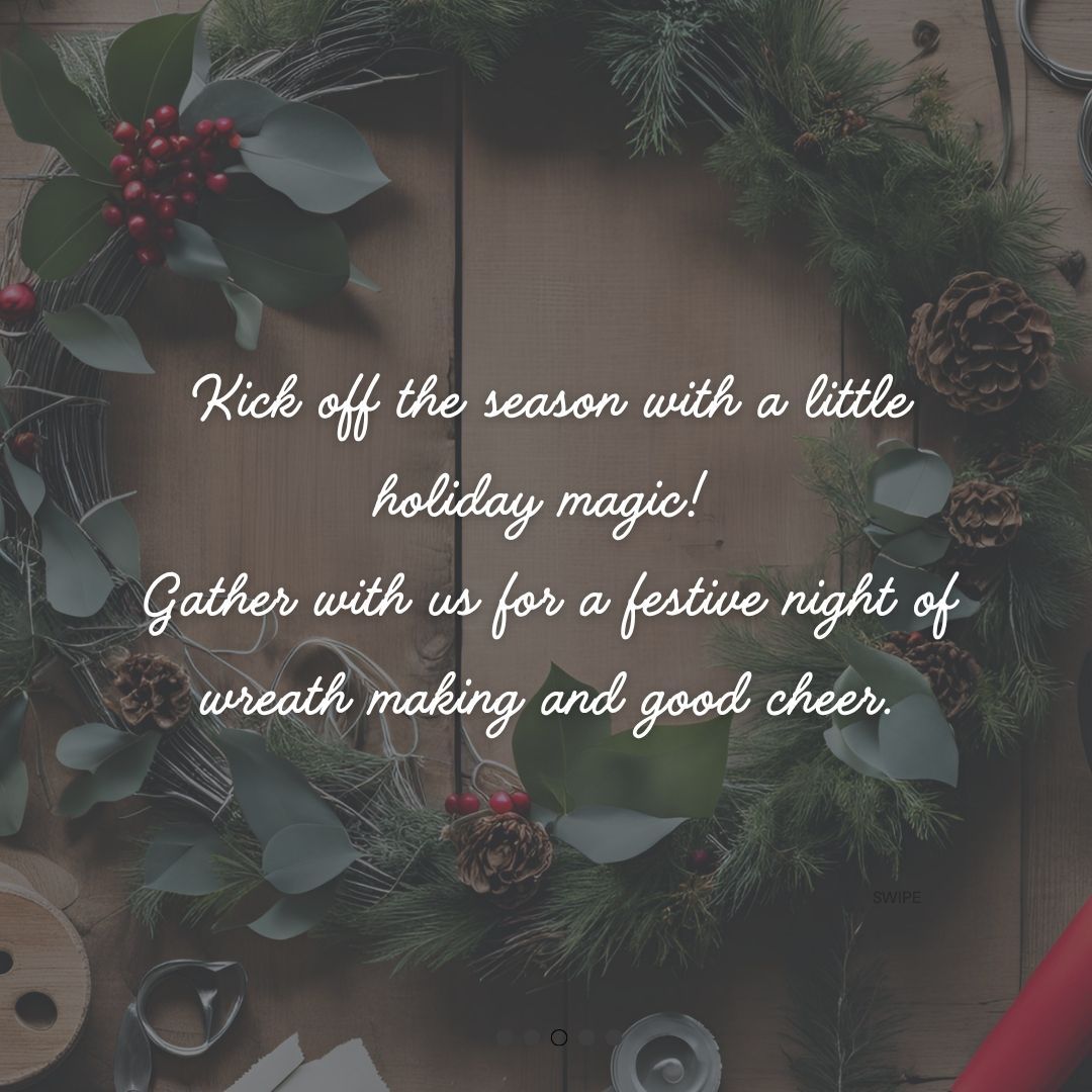 Christmas Wreath Workshop