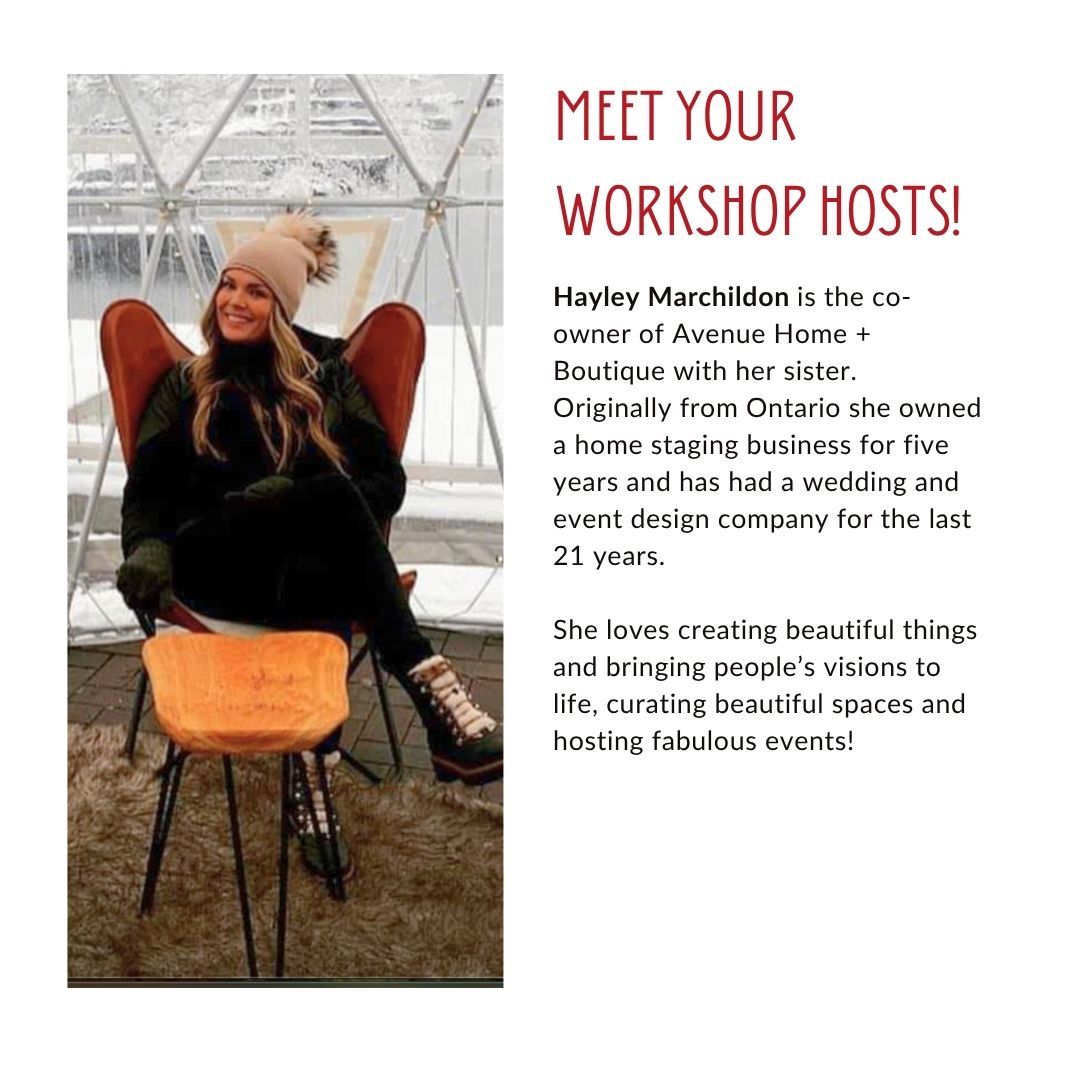 Christmas Wreath Workshop