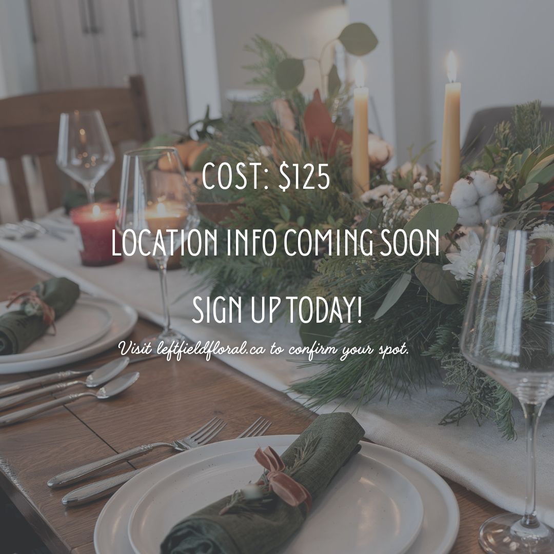 Christmas Centrepiece Workshop