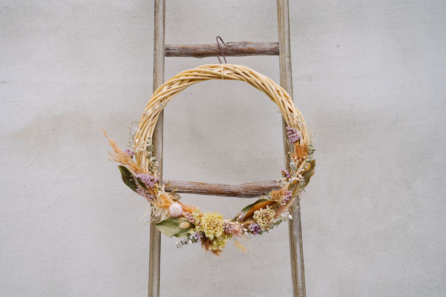 Pastel Vine Wreath