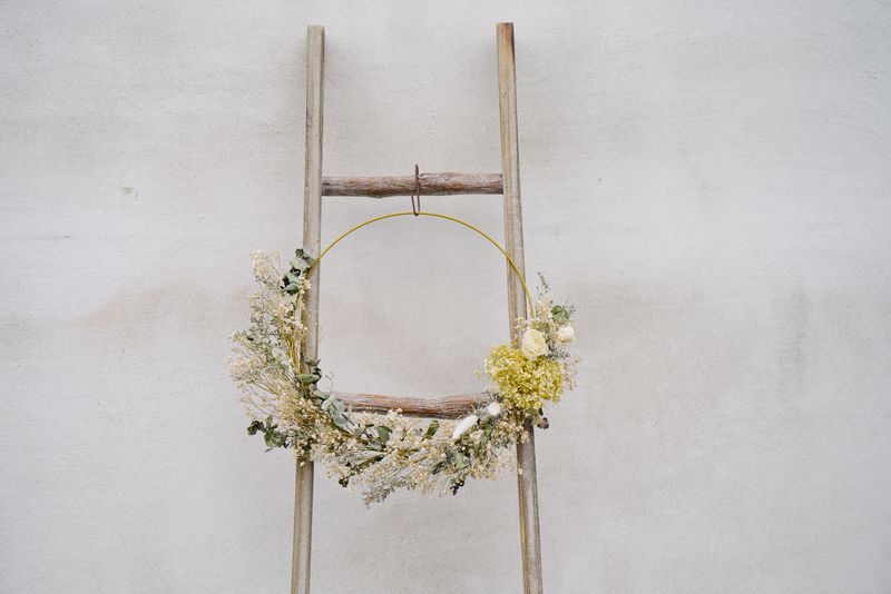 Whispering Blooms Wreath