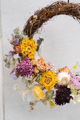 Dried Flowers and Decor