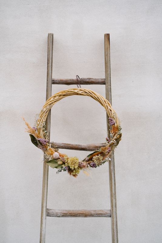 Pastel Vine Wreath