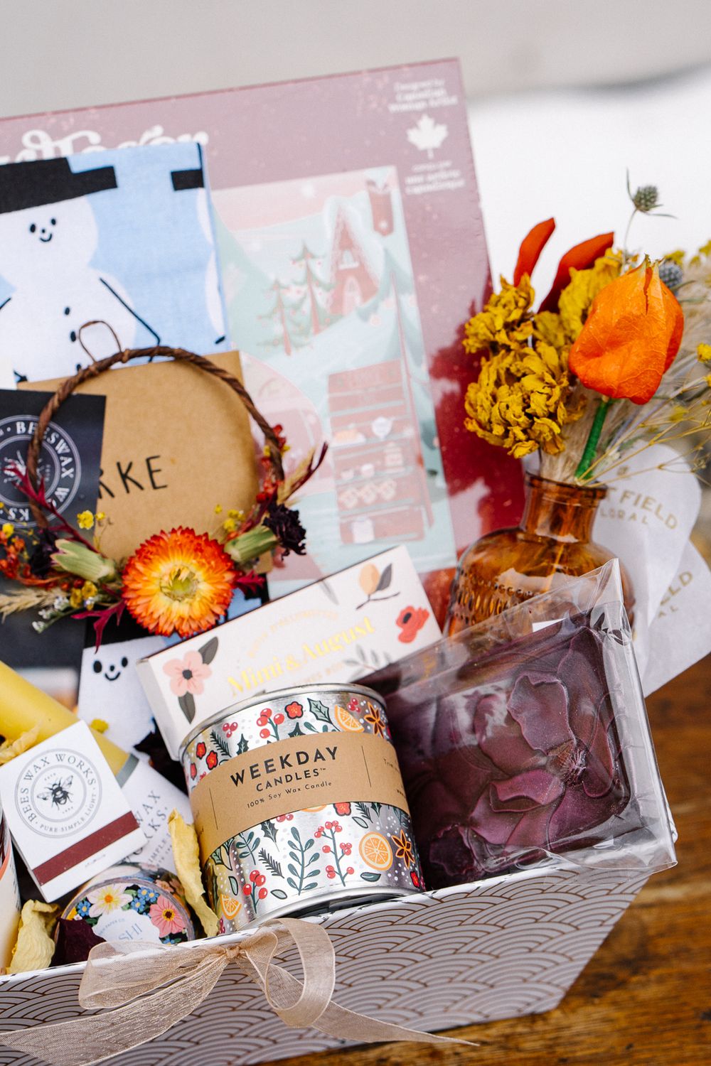 Happy Holidays Gift Basket