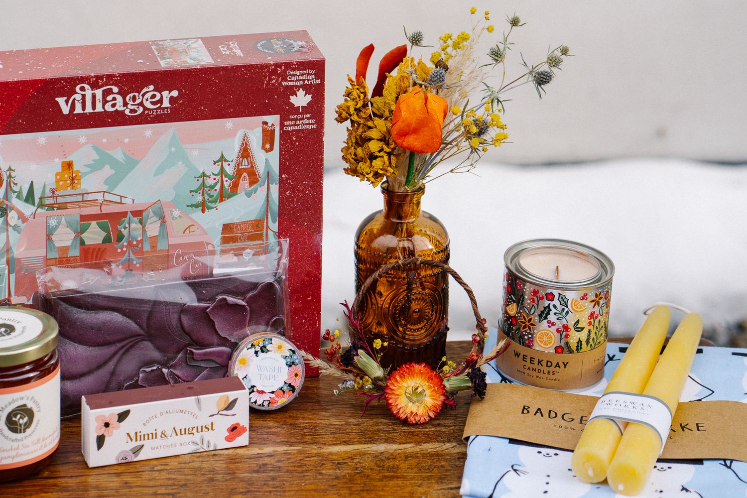 Happy Holidays Gift Basket