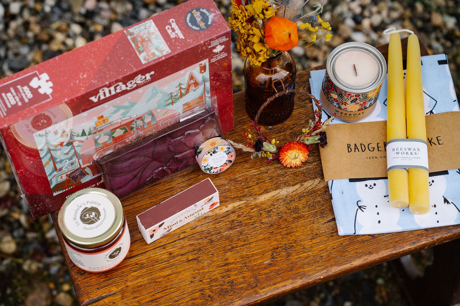 Happy Holidays Gift Basket