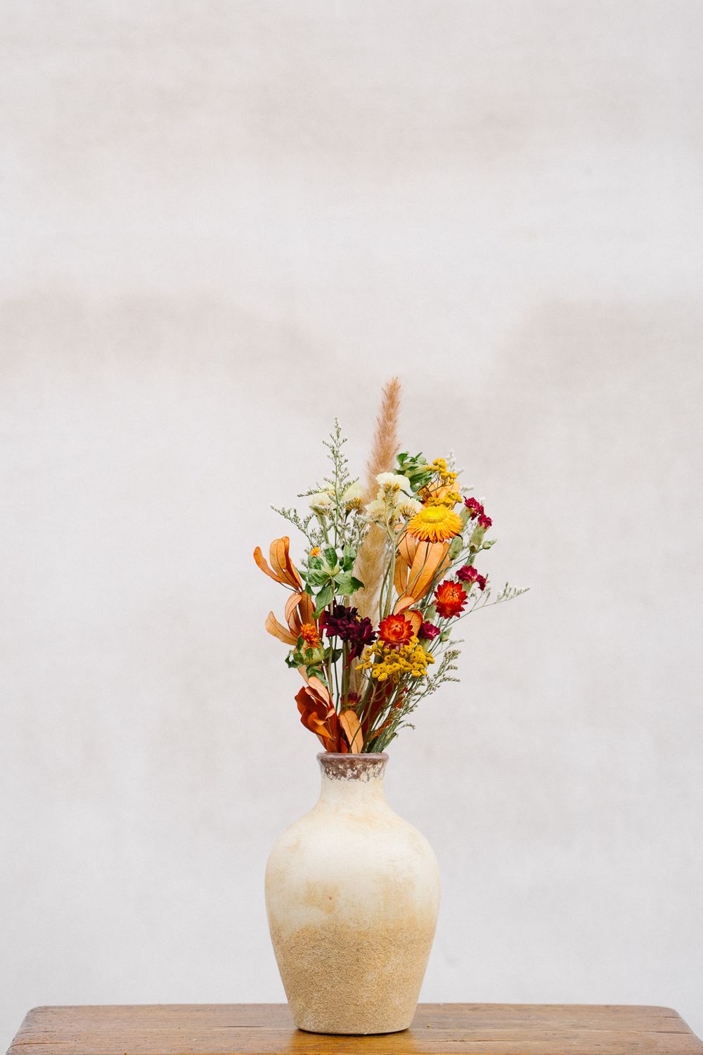 Rustic Dried Vase