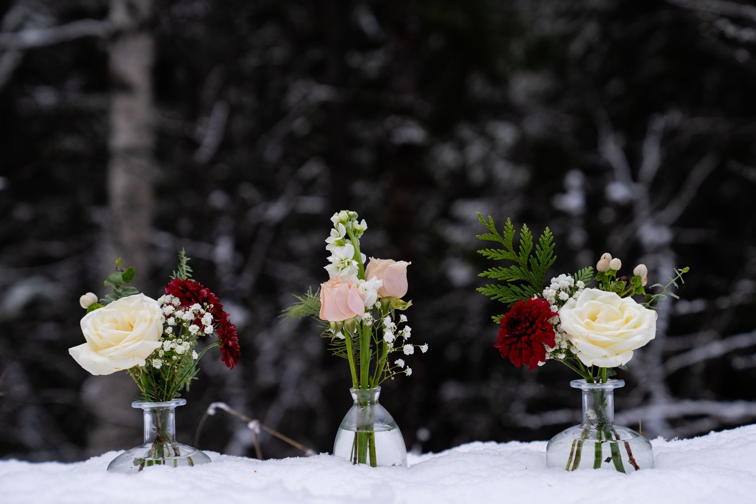 Festive Itty Bitty Bud Vase