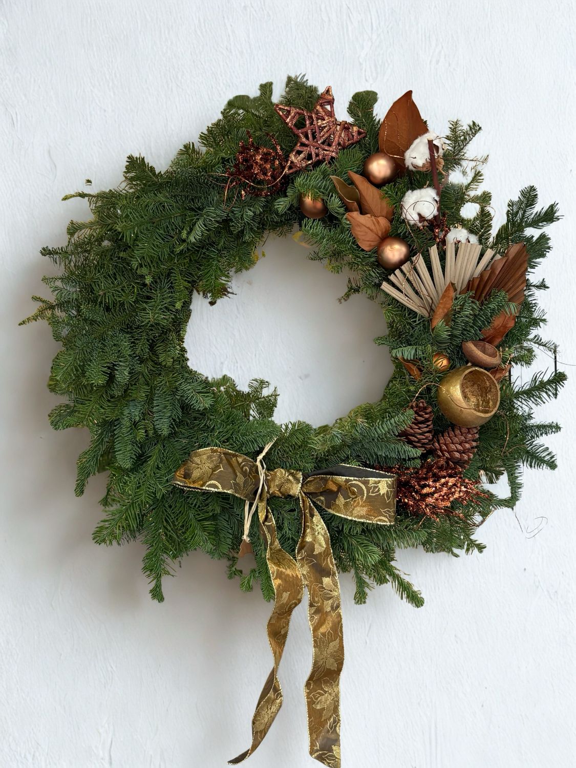 Custom Holiday Wreath