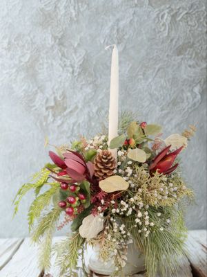 Wild Winter Centrepiece