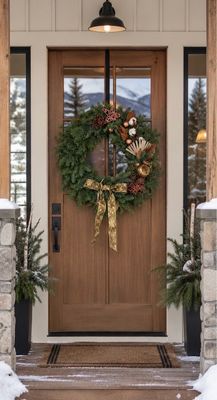 Custom Holiday Wreath Custom Holiday Wreath