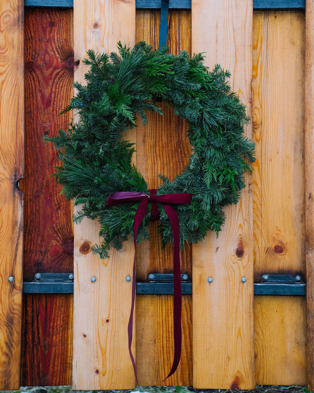 Naked Holiday Wreath
