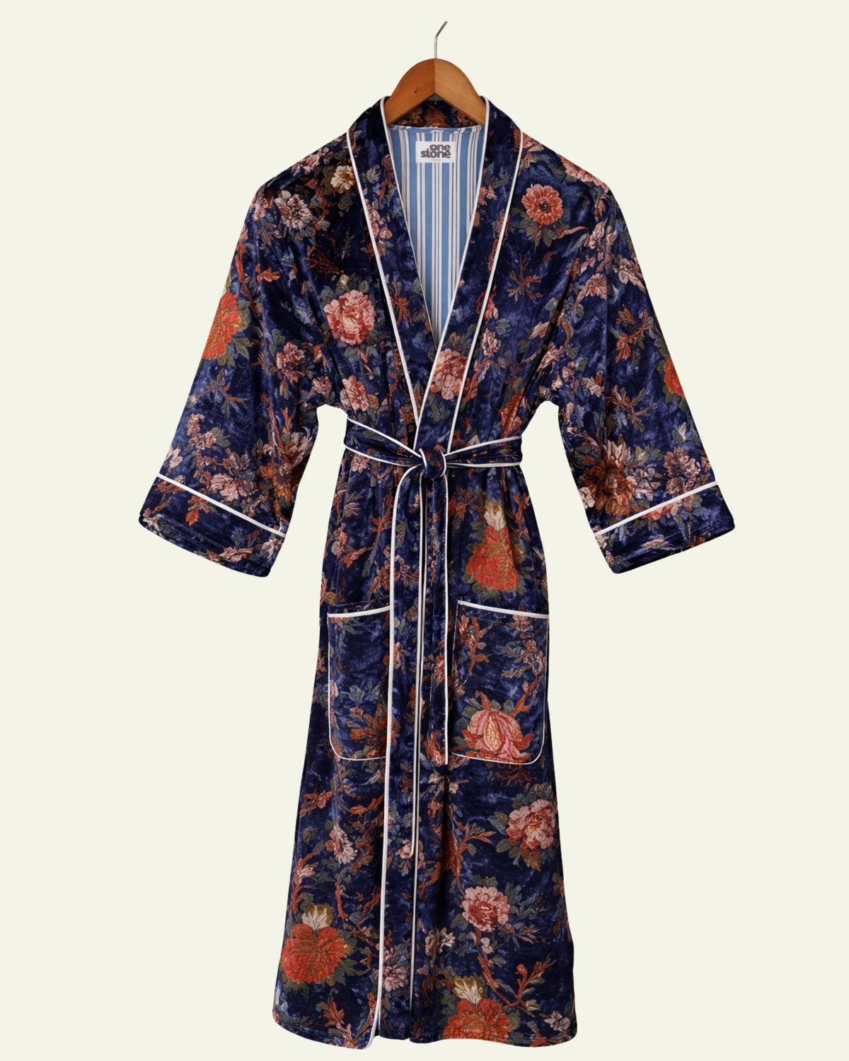 Velvet Bathrobe By One Stone Goods