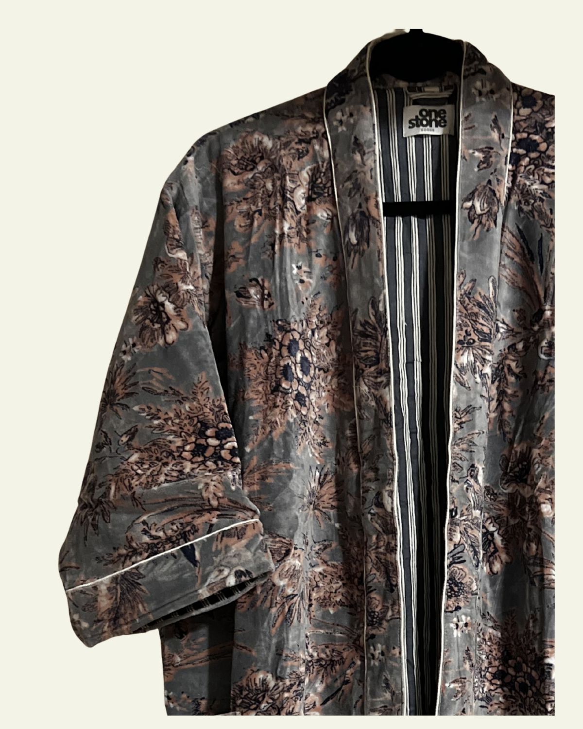 Velvet Bathrobe By One Stone Goods