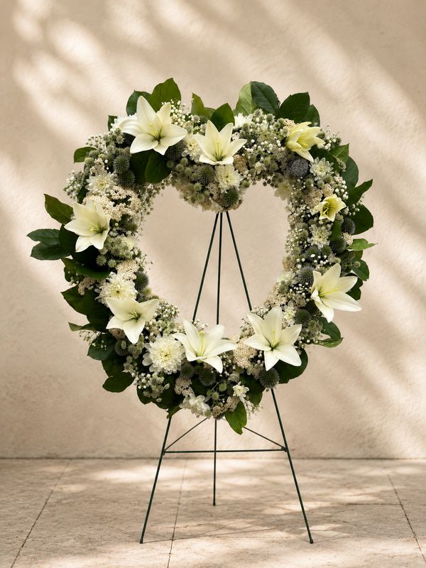 Memorial Heart Wreath