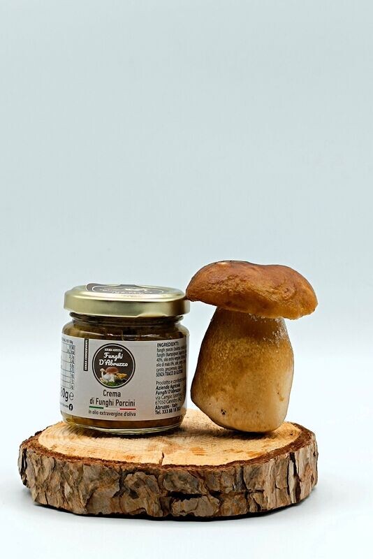 Crema di funghi porcini gr 80/ gr 180/ gr 500 a partire da