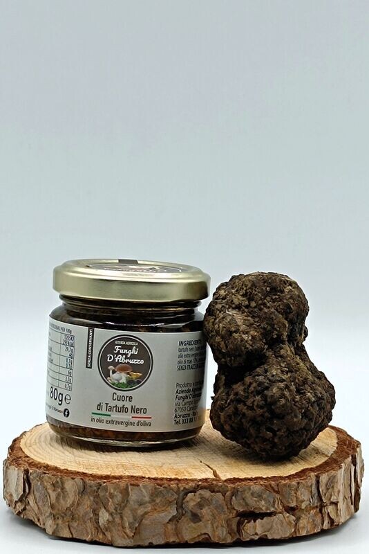 Cuore di tartufo nero gr 80 / gr 180 / gr 500  a partire da