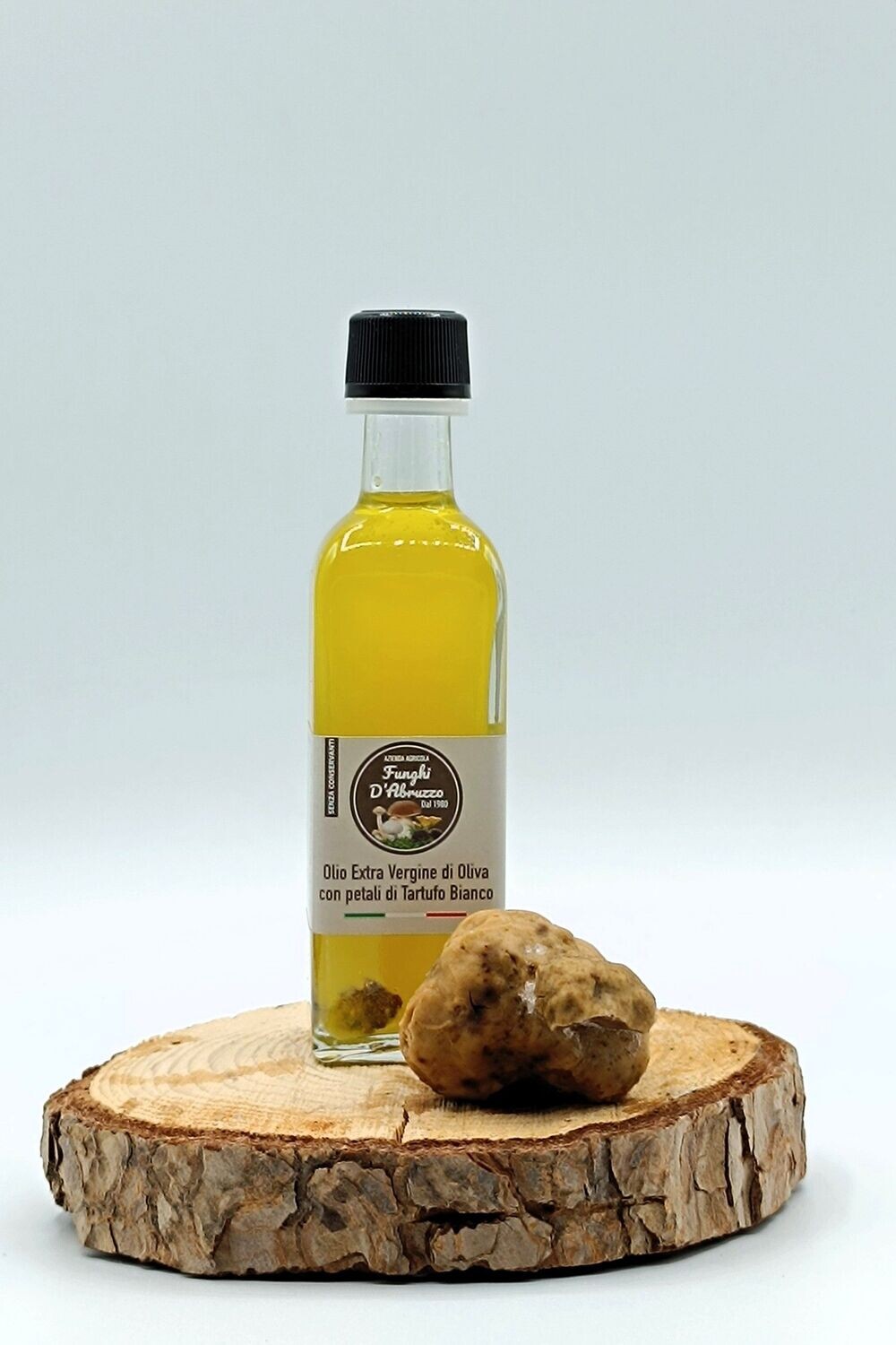 Olio Extra Vergine di Oliva con Petali di Tartufo Bianco ml 50
