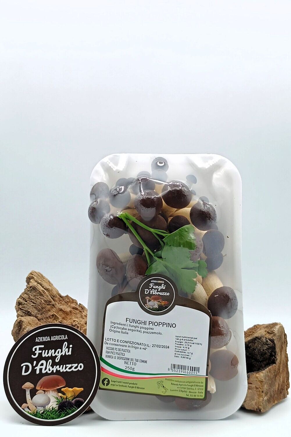 Funghi freschi Pioppino vassoio gr 250