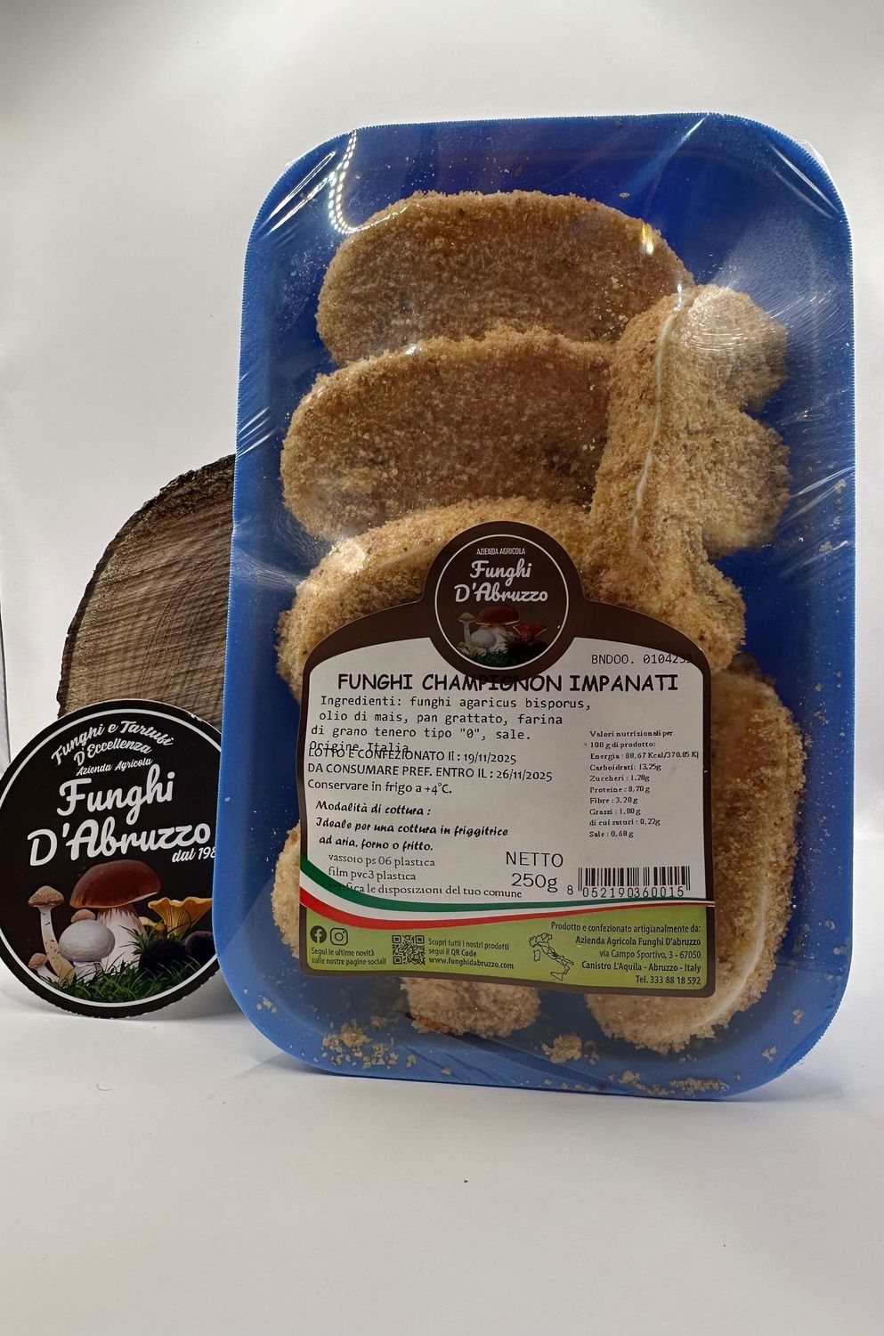 Lo Champignon impanato - gr 250