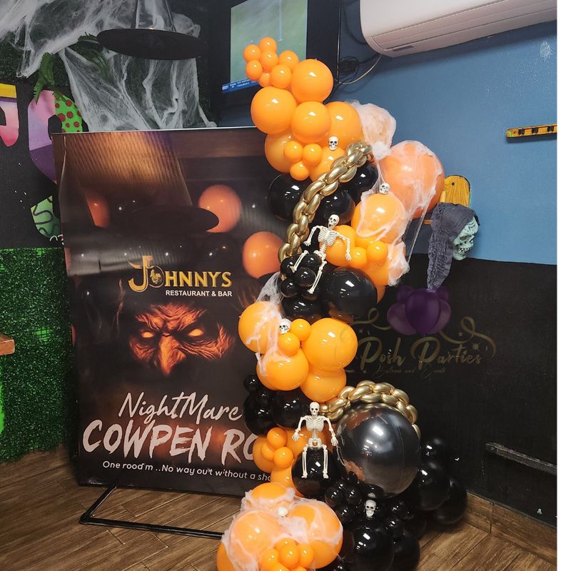 All in One Backdrop and Balloons