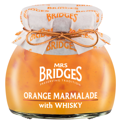 Mrs Bridges Scottish Orange Marmalade with Whisky 340g