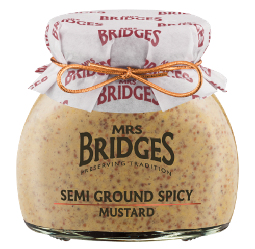 Mrs Bridges Semi Ground Spicy Mustard 200g